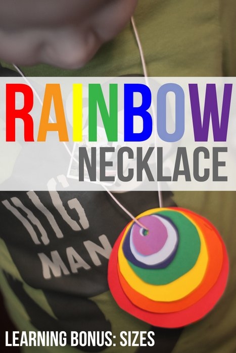 Rainbow necklace