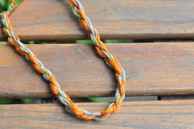Twisted yarn jewelry Twisted yarn jewelry