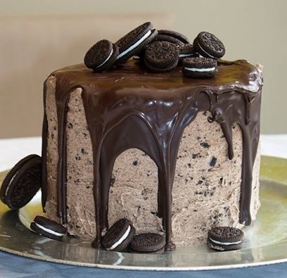 Melted chocolate oreo cake Melted chocolate oreo cake