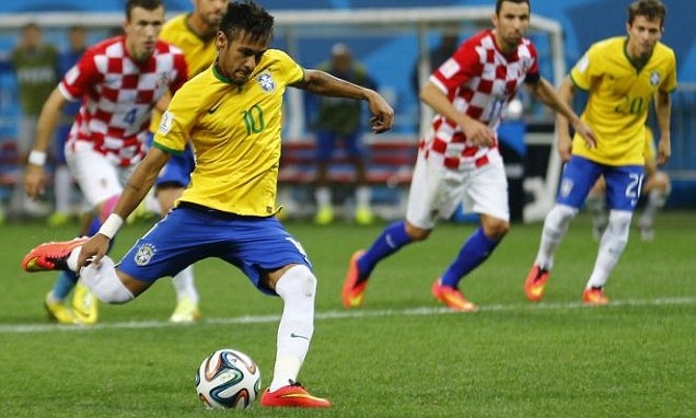 2 goals from Nemar Jr, To propel Team Brasil to victory