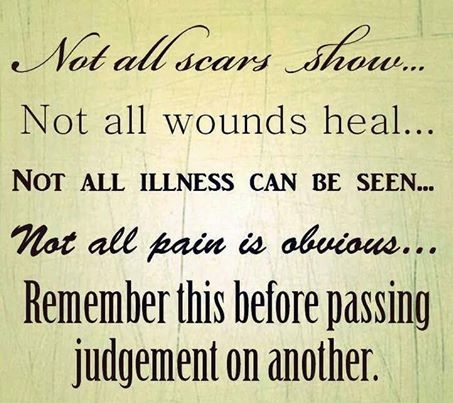 Before judging