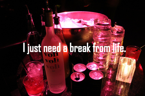 I just need a break from life I just need a break from life