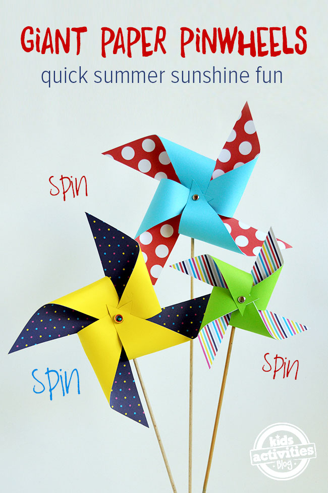 DIY Pin Wheels