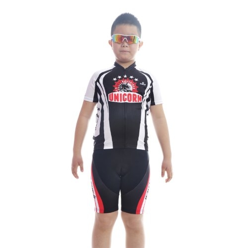 INFONONLINE Cycling-sports Speed Fitness Children's Short Sleeve Summer Riding Clothes 