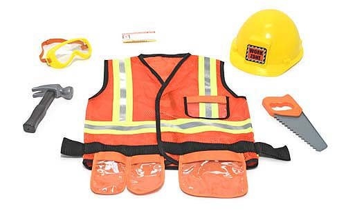 Melissa and Doug Construction Worker Costume Melissa and Doug Construction Worker Costume