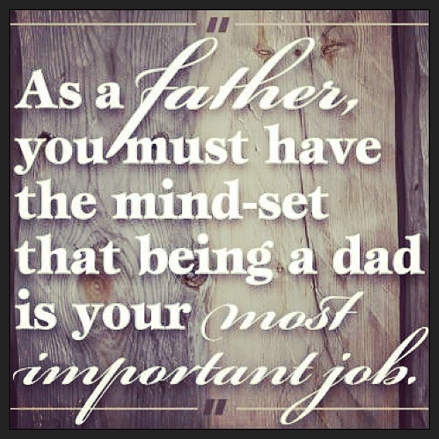As a father As a father