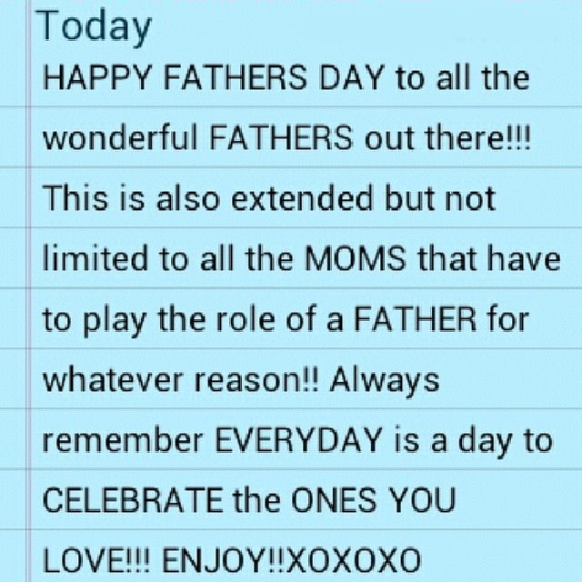 Happy Fathers Day