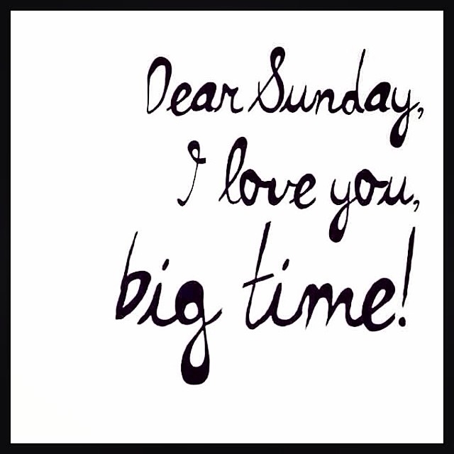 Dear Sunday Dear Sunday