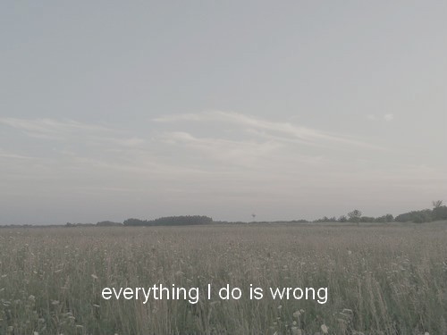 Everything is wrong