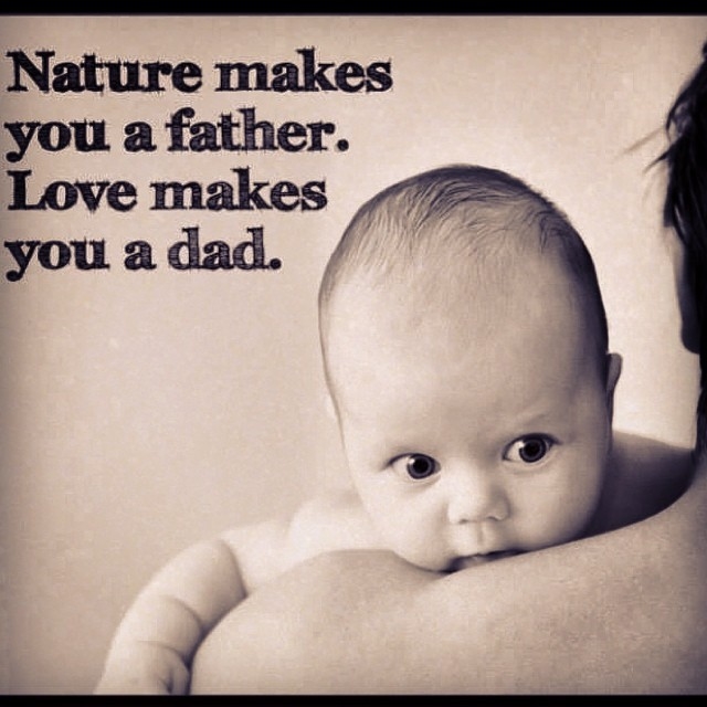love makes you a dad