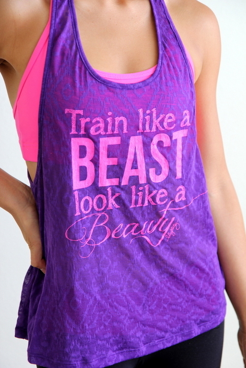 Train like a beast, look like a beauty