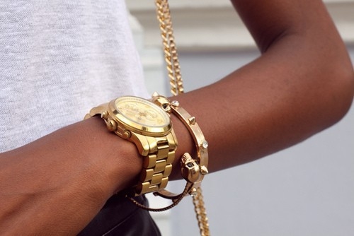 Gold watch Gold watch