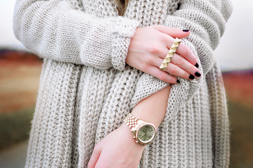 Spike finger ring and watch Spike finger ring and watch