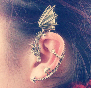 Dragon earring