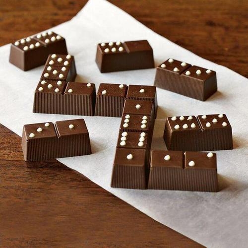 Chocolate dominos Chocolate dominos