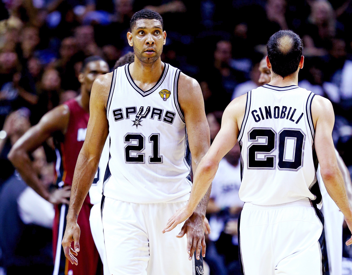 Ginobili and Time Duncan Wins the 2014 NBA Finals 