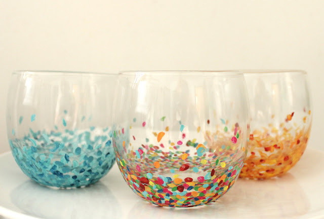Easy Confetti Tumblers Easy Confetti Tumblers