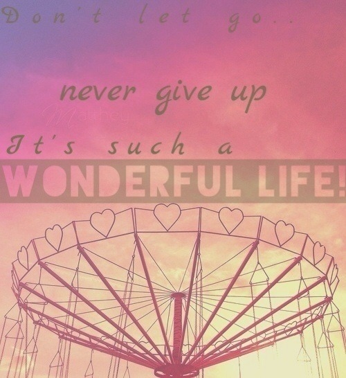 Its such a wonderful life