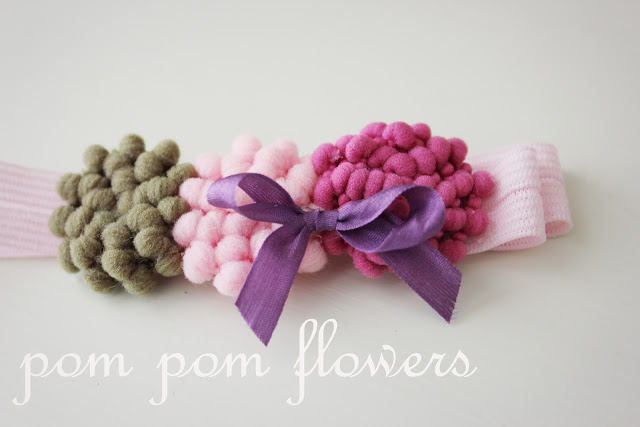Pom Pom Flowers Pom Pom Flowers