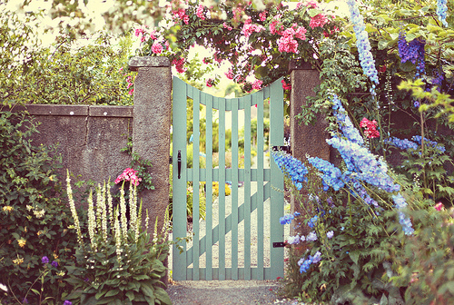 Garden entrance