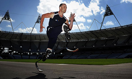 Oscar Pistorius becomes 1st Amputee Sprinter to compete in Olympics Oscar Pistorius becomes 1st Amputee Sprinter to compete in Olympics