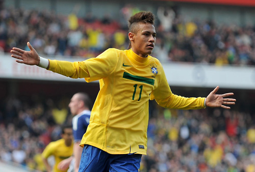 Soccer's Newest Phenom Neymar of Brasil Soccer's Newest Phenom Neymar of Brasil