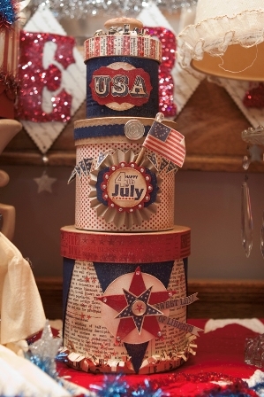 Patriotic boxes Patriotic boxes