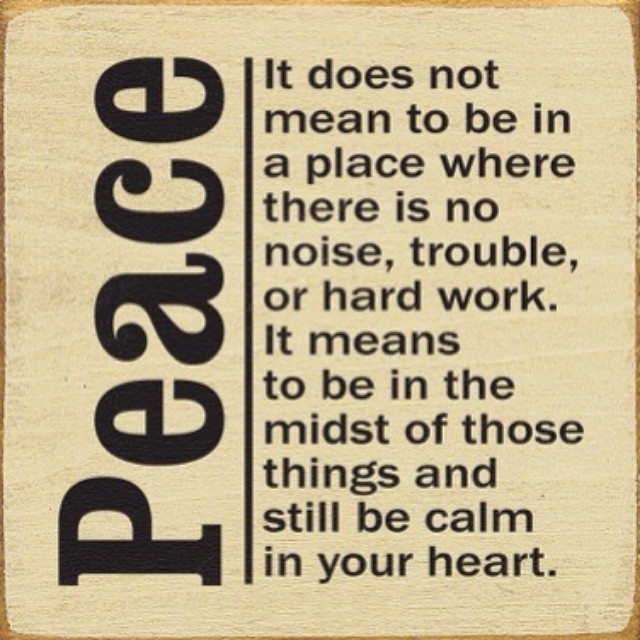 Peace Peace