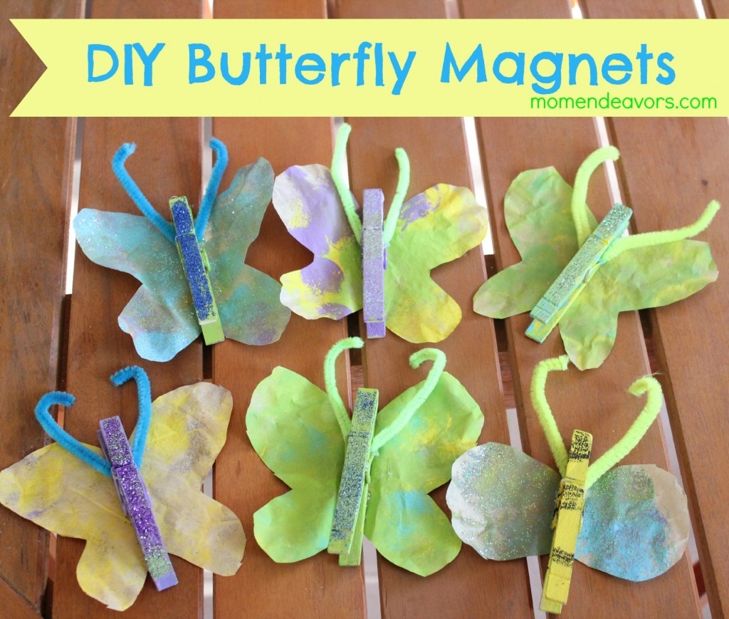 DIY Butterfly Magnets DIY Butterfly Magnets