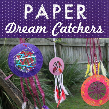 Paper Dream Catchers Paper Dream Catchers