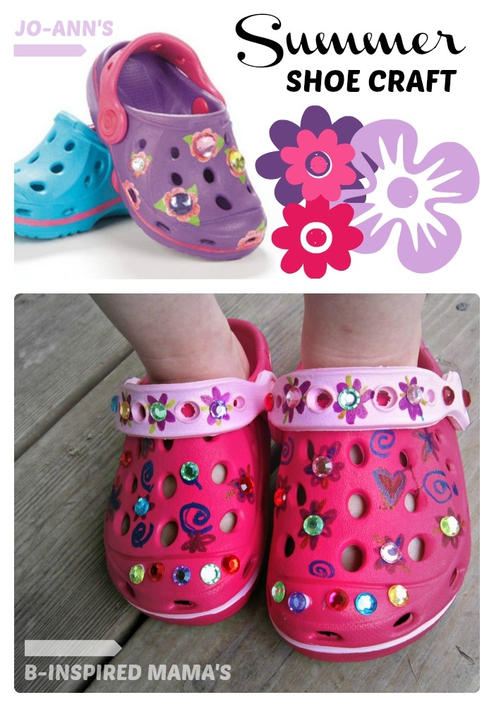 Summer shoe craft for kids Summer shoe craft for kids