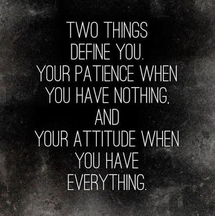 Two things define you