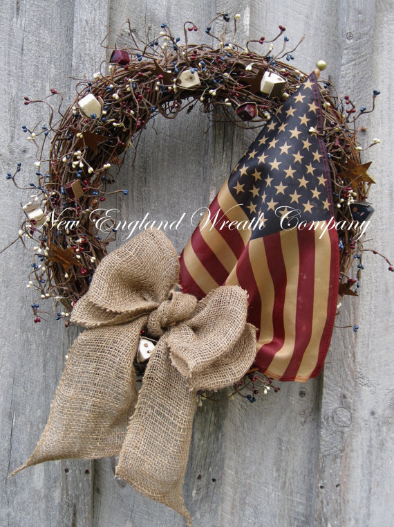 Americana Wreath