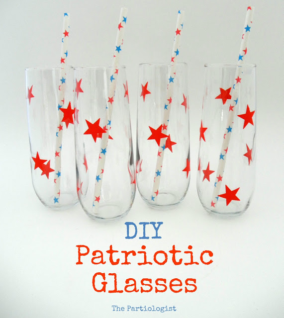 DIY Patriotic Glasses DIY Patriotic Glasses