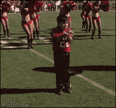 Dancing Football kid