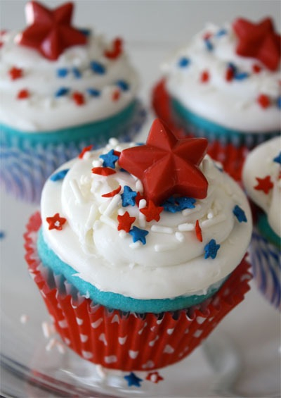 Patriotic cupcakes Patriotic cupcakes