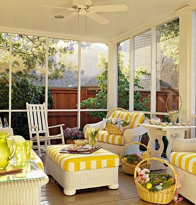 Yellow patio Yellow patio