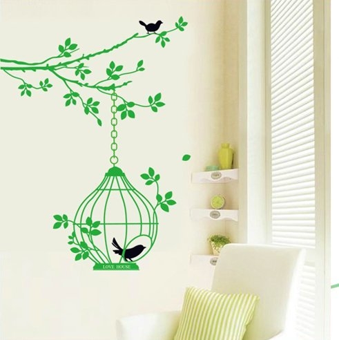 Green room decal designs