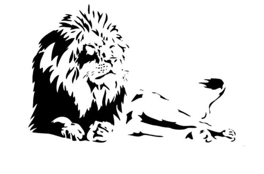 Animal Lion Printed Decals for kids room Animal Lion Printed Decals for kids room