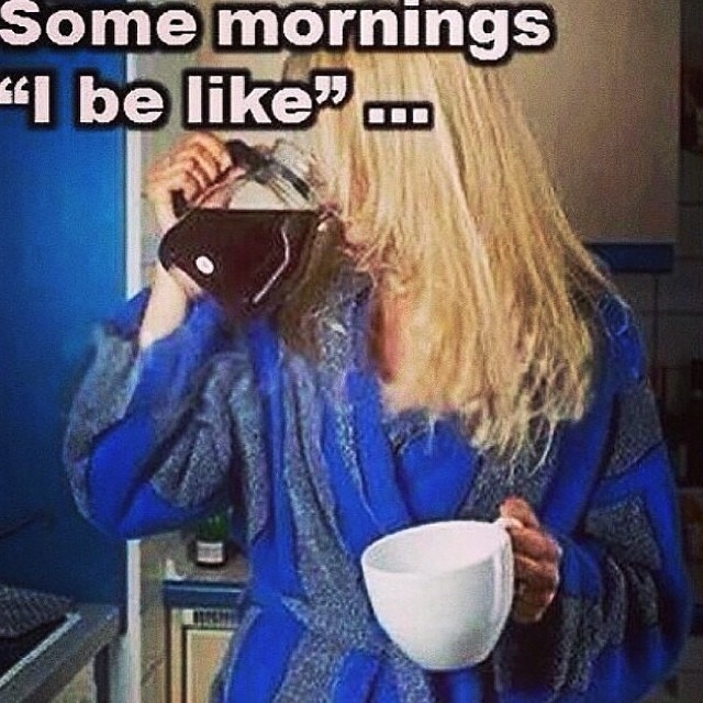 Some mornings
