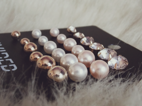 Pearls and diamonds