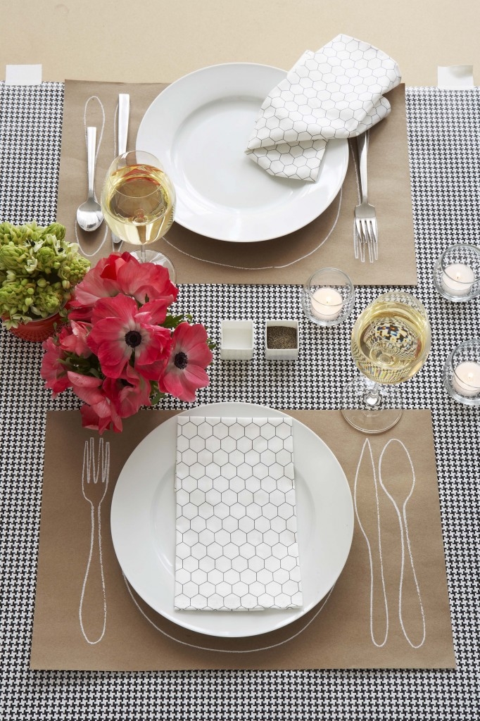 DIY Silk Screened Placemats DIY Silk Screened Placemats
