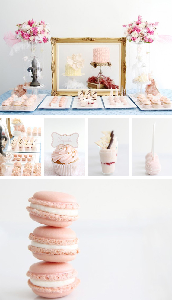 Pink dessert table Pink dessert table