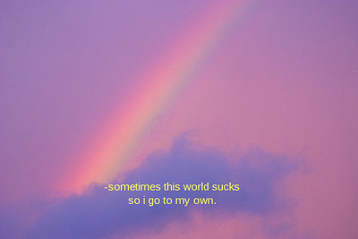 Sometimes the world sucks Sometimes the world sucks