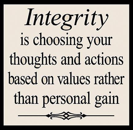 integrity