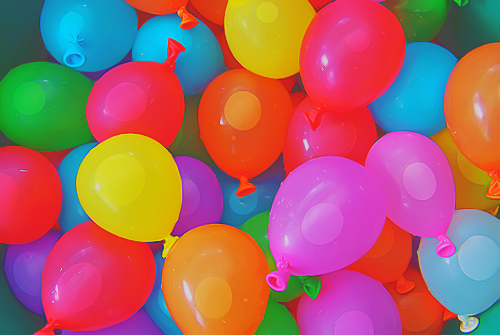 Colorful balloons Colorful balloons