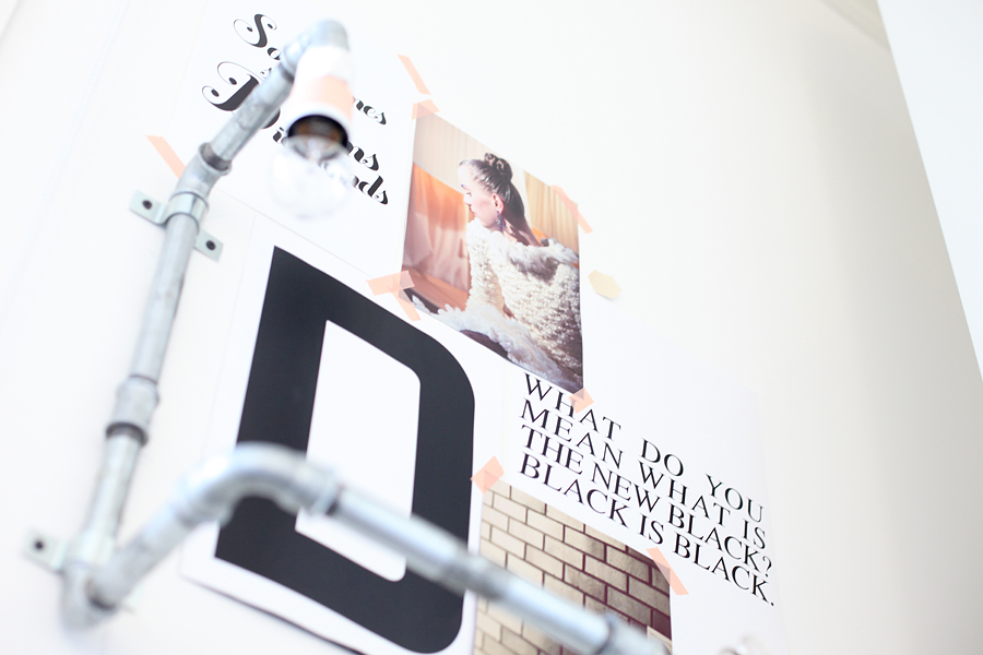 DIY Lamp With A Rack