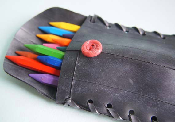 Bicycle tube pouch