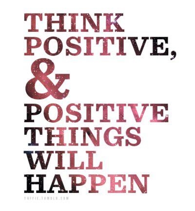 Positivity is Good