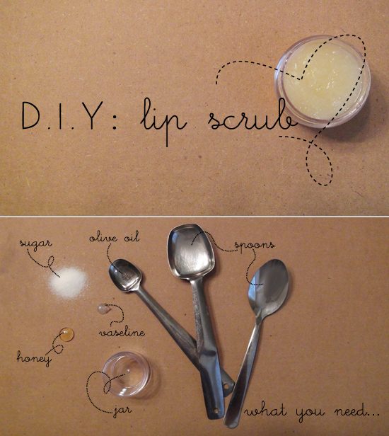 DIY Lip Scrub